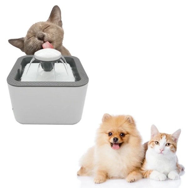 Fuente Bebedero Para Mascotas Agua Fresca Para Perro Y Gato - Imagen 7