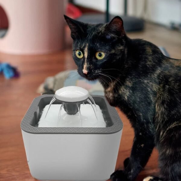 Fuente Bebedero Para Mascotas Agua Fresca Para Perro Y Gato - Imagen 2