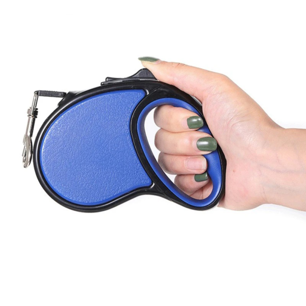 Correa Retractil Extensible 5 Mts Cinta Perro Mediano 15kg - Imagen 3