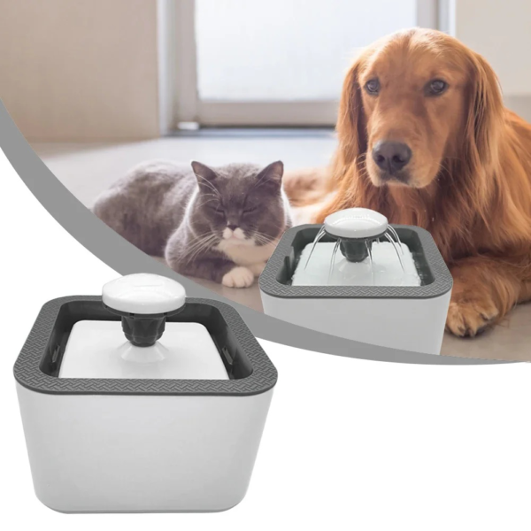 Fuente Bebedero Para Mascotas Agua Fresca Para Perro Y Gato - Imagen 4