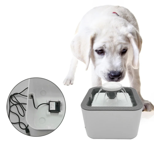 Fuente Bebedero Para Mascotas Agua Fresca Para Perro Y Gato - Imagen 5