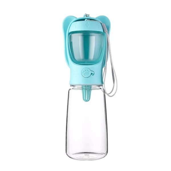 Bebedero Botella 350ml Portatil Perros Mascotas Ideal Paseos